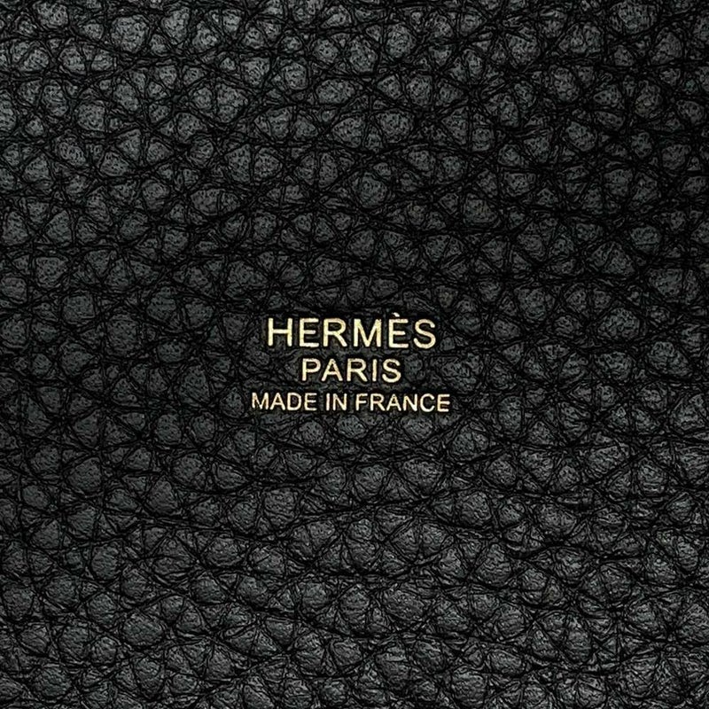 エルメス ハンドバッグ ピコタンロックPM ブラック/ゴールド金具 トリヨンクレマンス W刻印 黒