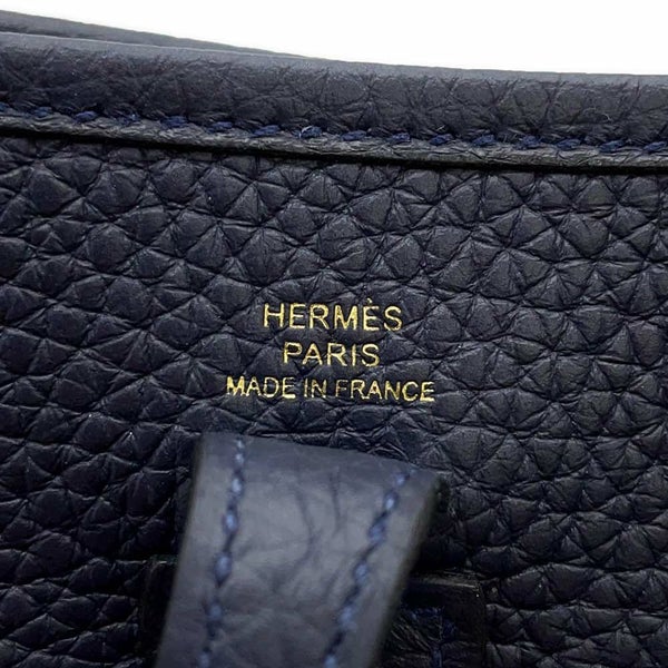 エルメス エブリンTPM アマゾン ブルーニュイ/ゴールド金具 トリヨンクレマンス W刻印