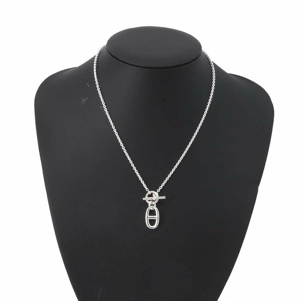 エルメス ネックレス シェーヌダンクル アミュレット SV925シルバー HERMES ペンダント ジュエリー
