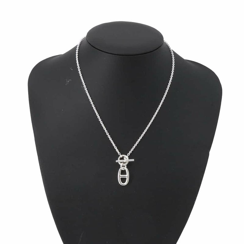 エルメス ネックレス シェーヌダンクル アミュレット SV925シルバー HERMES ペンダント ジュエリー
