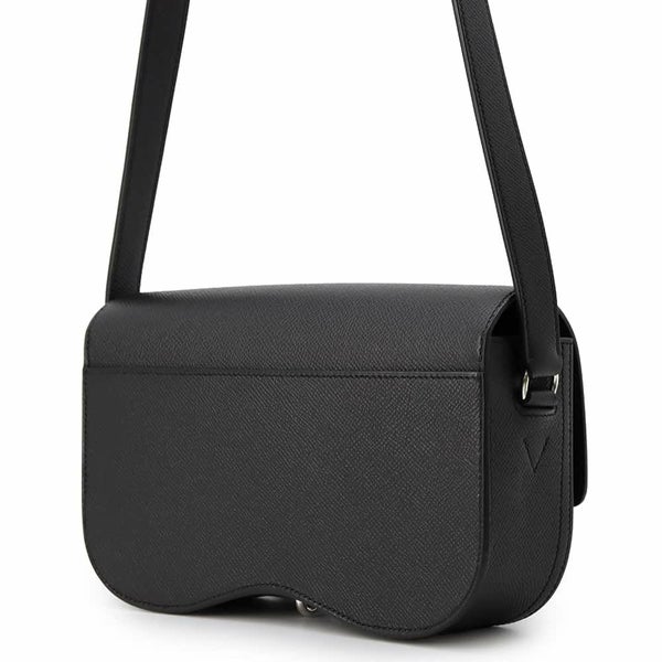 エルメス デッラ・カヴァッレリア エラン ブラック/シルバー金具 エプソン B刻印 HERMES 黒