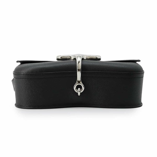 エルメス デッラ・カヴァッレリア エラン ブラック/シルバー金具 エプソン B刻印 HERMES 黒