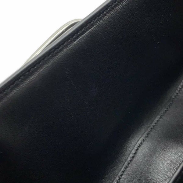 エルメス デッラ・カヴァッレリア エラン ブラック/シルバー金具 エプソン B刻印 HERMES 黒