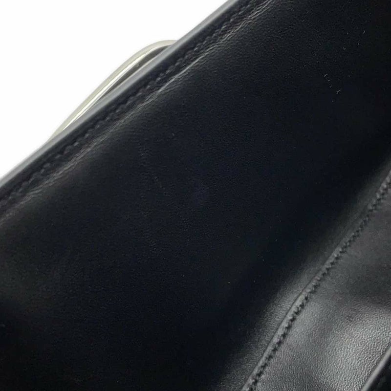 エルメス デッラ・カヴァッレリア エラン ブラック/シルバー金具 エプソン B刻印 HERMES 黒