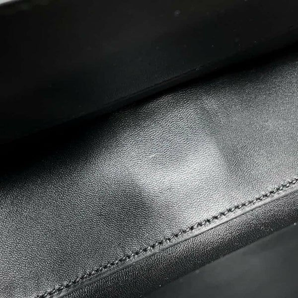 エルメス デッラ・カヴァッレリア エラン ブラック/シルバー金具 エプソン B刻印 HERMES 黒