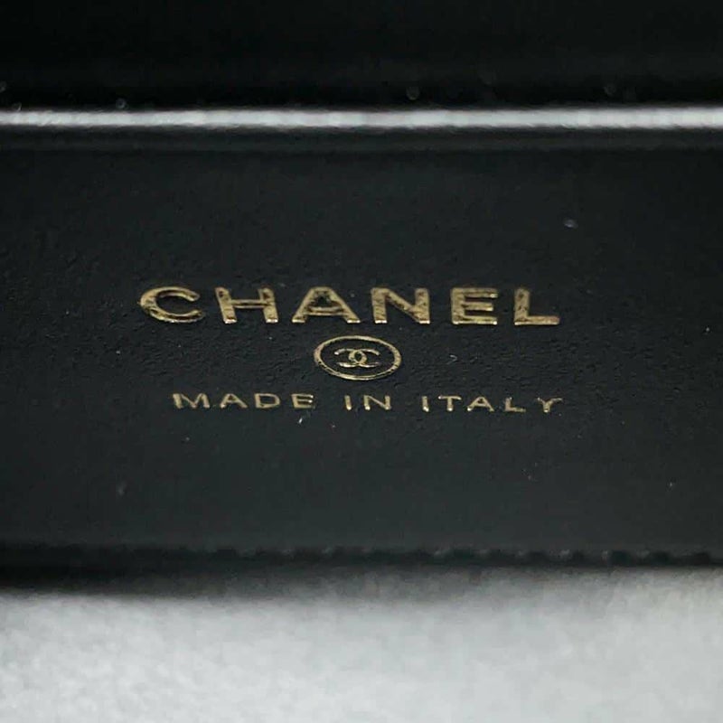 シャネル ハンドバッグ マトラッセ ココハンドル ミニミニ キャビアスキン AP4244 2wayチェーンショルダー 黒