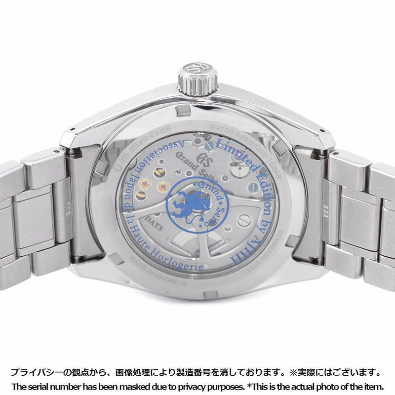 セイコー グランドセイコー AJHH特別限定モデル SLGA017 SEIKO 255本限定 雪白ブルー文字盤