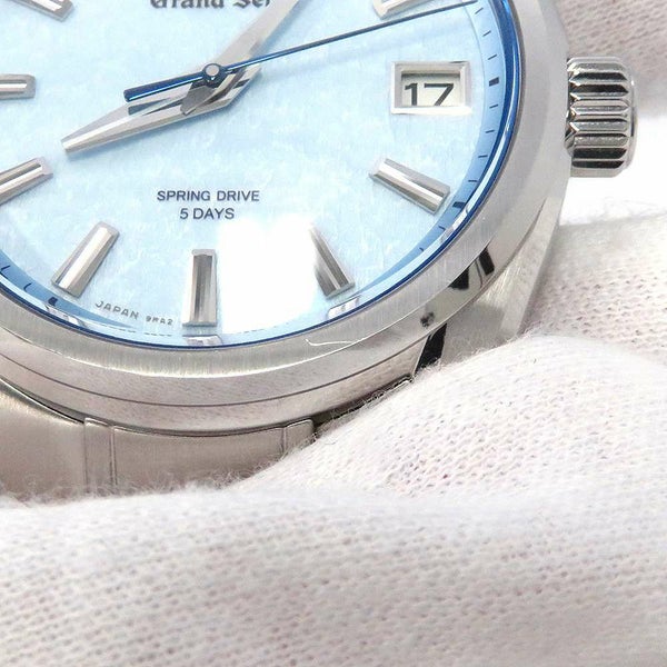 セイコー グランドセイコー AJHH特別限定モデル SLGA017 SEIKO 255本限定 雪白ブルー文字盤