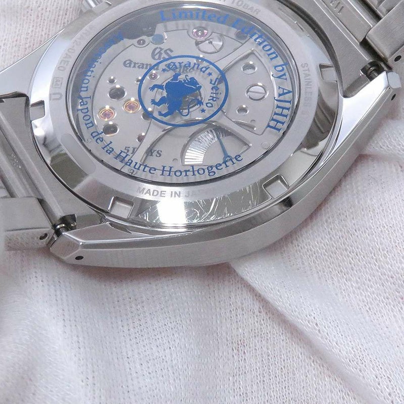 セイコー グランドセイコー AJHH特別限定モデル SLGA017 SEIKO 255本限定 雪白ブルー文字盤