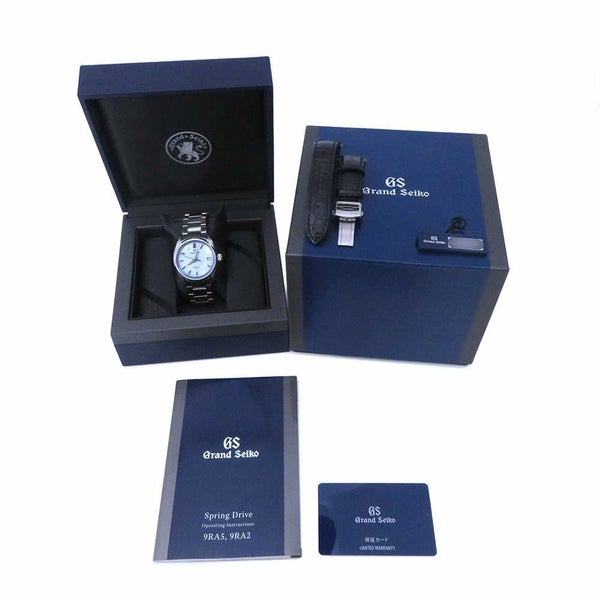 セイコー グランドセイコー AJHH特別限定モデル SLGA017 SEIKO 255本限定 雪白ブルー文字盤