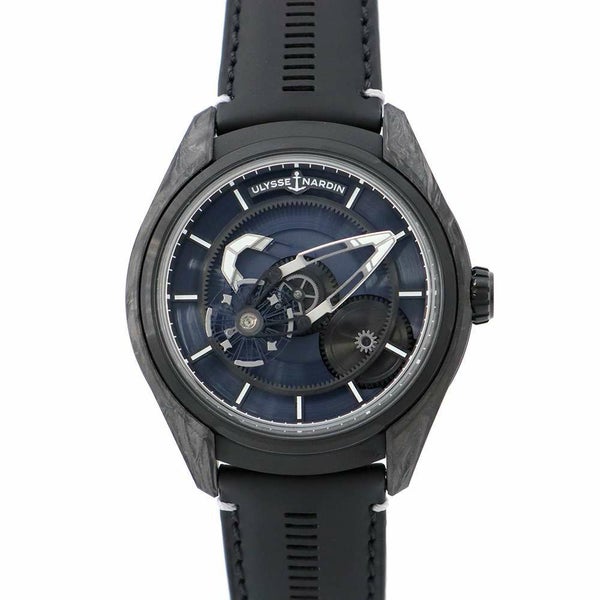 ユリスナルダン フリーク X カーボン YOSHIDAスペシャルモデル 50本限定 2303-270LE-3A-YOSH/0A ネイビー文字盤