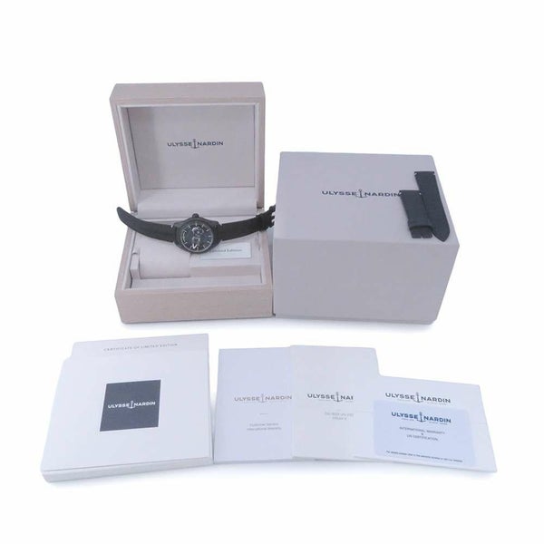 ユリスナルダン フリーク X カーボン YOSHIDAスペシャルモデル 50本限定 2303-270LE-3A-YOSH/0A ネイビー文字盤