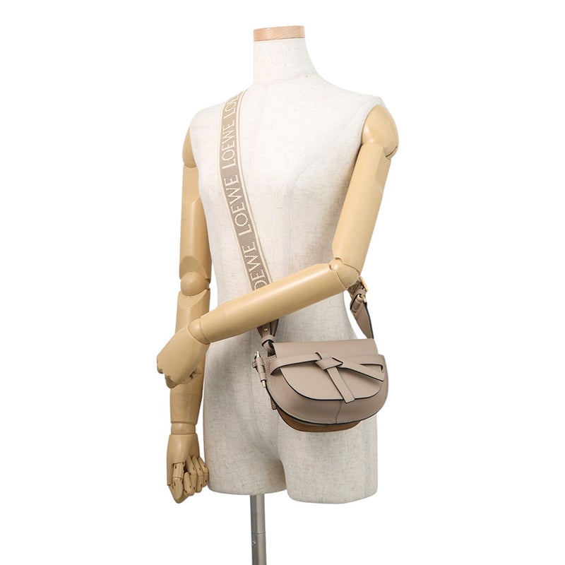 ロエべ ショルダーバッグ ゲート デュアル ミニ レザー A650N46X13 LOEWE