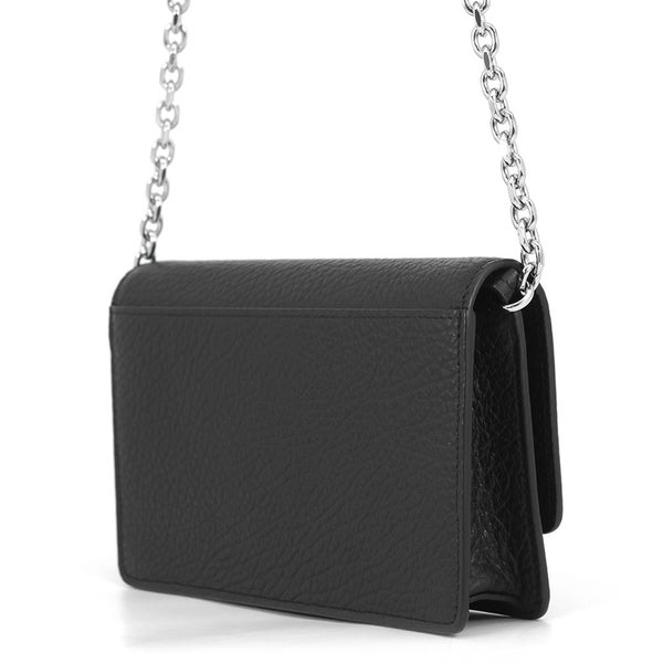 メゾンマルジェラ チェーンウォレット ４ステッチ グレイニーレザー SA3UI0008 Maison Margiela 財布 黒