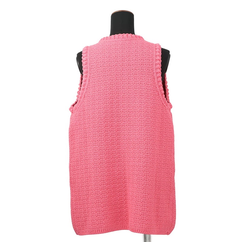 シャネル ベスト ココボタン コットン レディースサイズ36 P72795 CHANEL アウター
