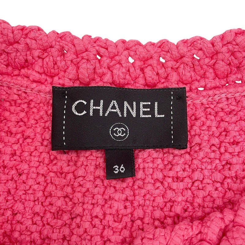 シャネル ベスト ココボタン コットン レディースサイズ36 P72795 CHANEL アウター