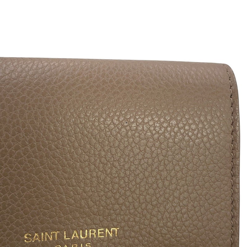 サンローランパリ 三つ折財布 コンパクトウォレット レザー 678272 SAINT LAURENT PARIS