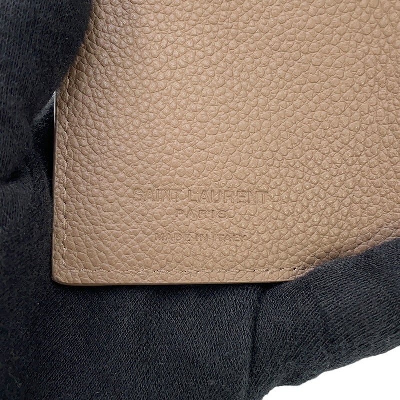 サンローランパリ 三つ折財布 コンパクトウォレット レザー 678272 SAINT LAURENT PARIS