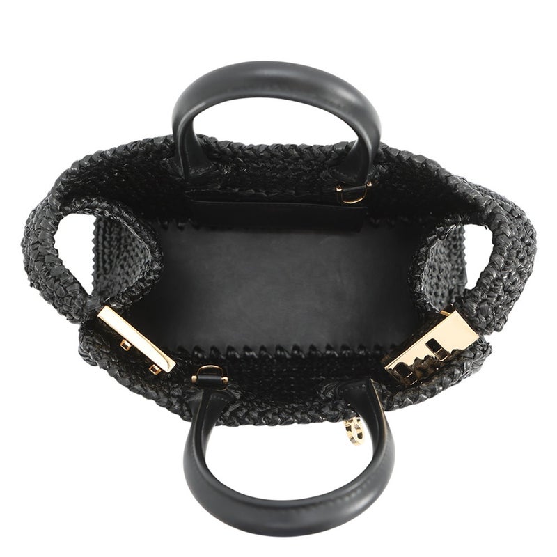 サルヴァトーレ・フェラガモ ハンドバッグ ハグXS 219397 Ferragamo 2way 黒