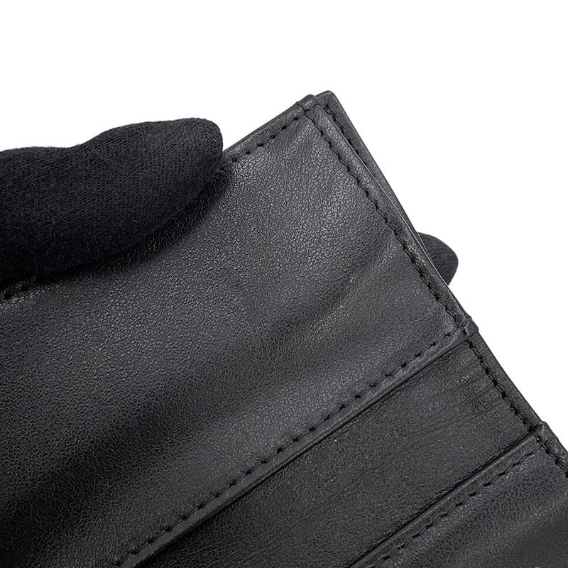 シャネル 三つ折り財布 マトラッセ ココマーク スモール フラップ ウォレット キャビアスキン AP4655 CHANEL 黒