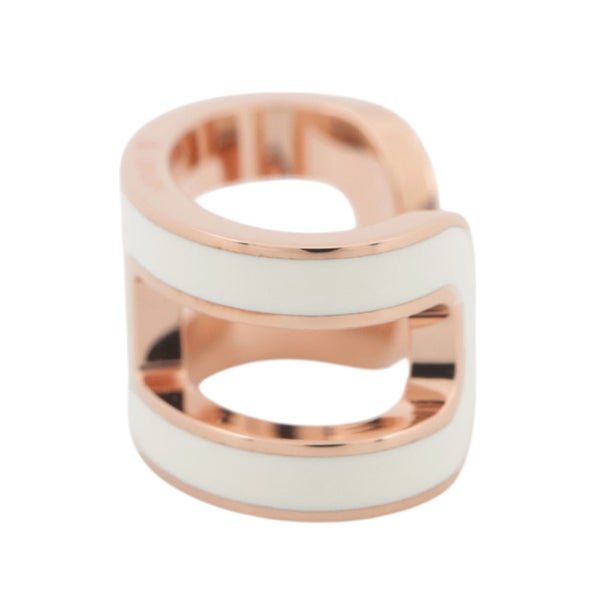 エルメス イヤーカフ ポップH ポップアッシュ ホワイト/ピンクゴールド金具 HERMES アクセサリー 白