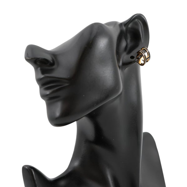 エルメス イヤーカフ ポップH ポップアッシュ ブラック/ゴールド金具 HERMES アクセサリー 黒