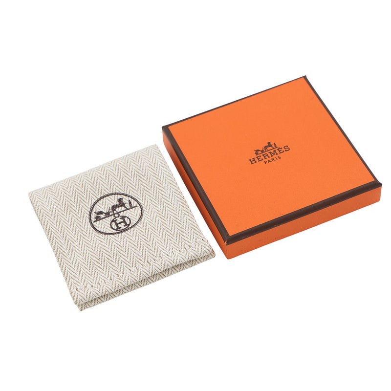 エルメス イヤーカフ ポップH ポップアッシュ ブラック/ゴールド金具 HERMES アクセサリー 黒
