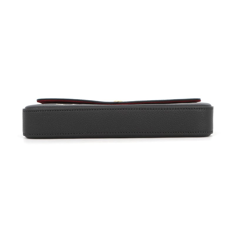 ルイヴィトン チェーンウォレット モノグラム・アンプラント ポシェット・フェリシー M82479 LOUIS VUITTON ヴィトン 財布 黒