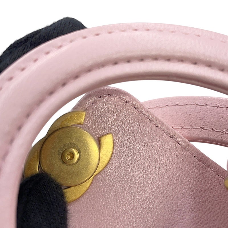 シャネル バッグチャーム ココマーク マトラッセ ミニバッグ チャーム ラムスキン AP4991 CHANEL 小物入れ