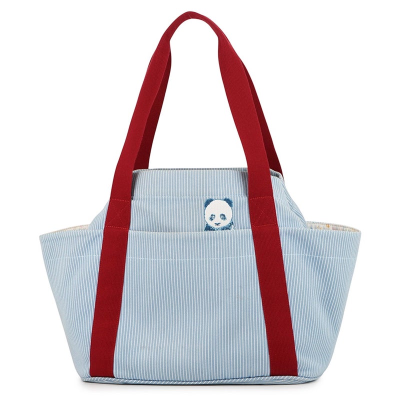 エルメス マザーズバッグ パスパス  キャンバス HERMES トートバッグ パンダ
