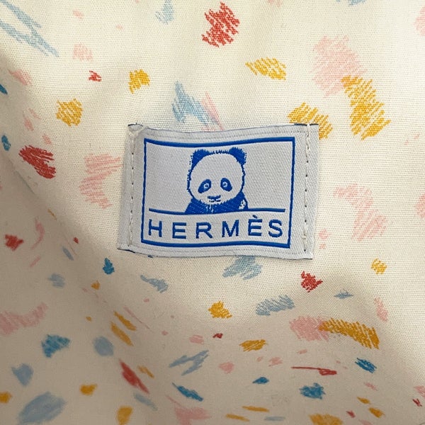 エルメス マザーズバッグ パスパス  キャンバス HERMES トートバッグ パンダ