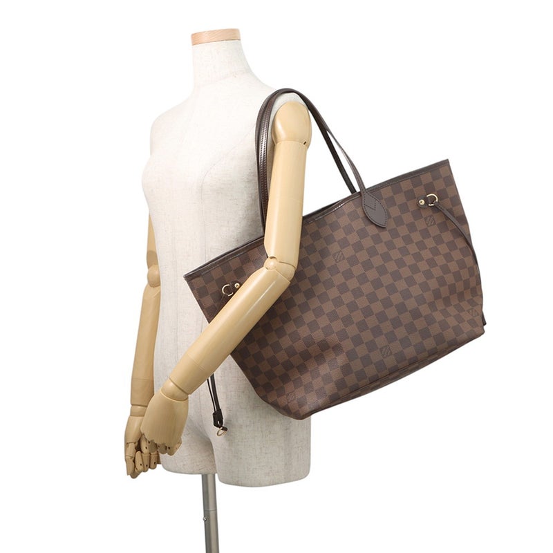 ルイヴィトン トートバッグ ダミエ・エベヌ ネヴァーフル MM N51105 LOUIS VUITTON ヴィトン バッグ ショルダーバッグ