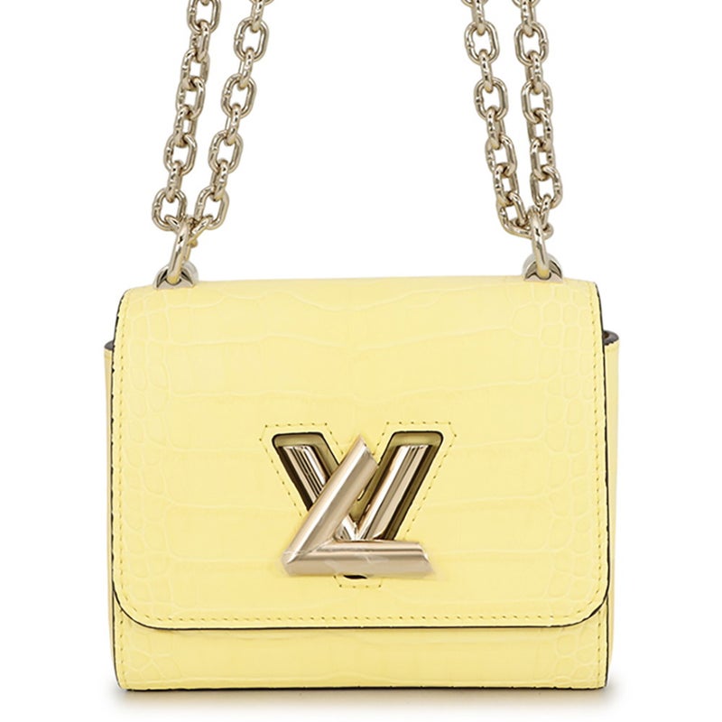 ルイヴィトン チェーンショルダーバッグ クロコダイルマット ツイスト MINI N82826 LOUIS VUITTON バッグ 2way