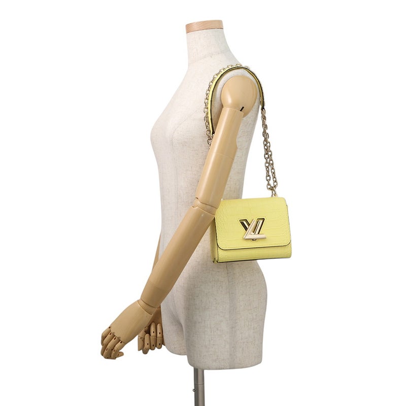 ルイヴィトン チェーンショルダーバッグ クロコダイルマット ツイスト MINI N82826 LOUIS VUITTON バッグ 2way