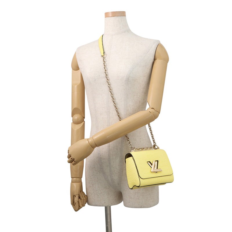 ルイヴィトン チェーンショルダーバッグ クロコダイルマット ツイスト MINI N82826 LOUIS VUITTON バッグ 2way
