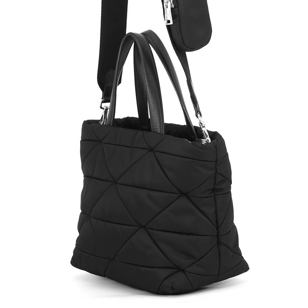 プラダ ハンドバッグ スモール パデッドRe-Nylon トートバッグ