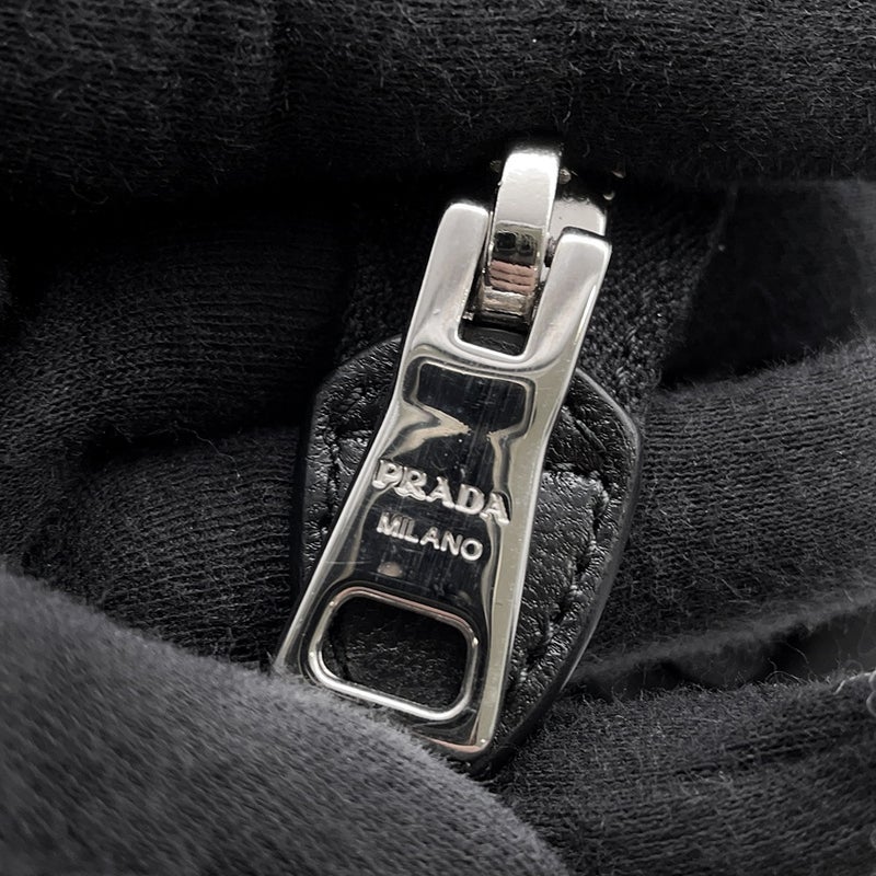 プラダ ハンドバッグ スモール パデッドRe-Nylon トートバッグ ナイロン レザー 1BG373 PRADA 2wayショルダー 黒