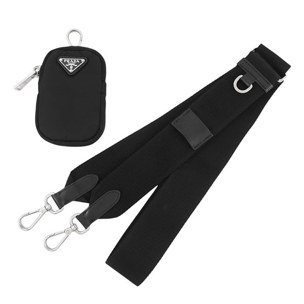 プラダ ハンドバッグ スモール パデッドRe-Nylon トートバッグ ナイロン レザー 1BG373 PRADA 2wayショルダー 黒