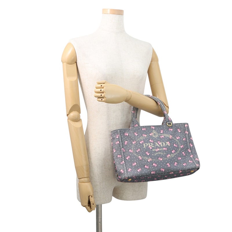 プラダ トートバッグ カナパ CANAPA ゾウ 1BG439 PRADA バッグ ２wayショルダー