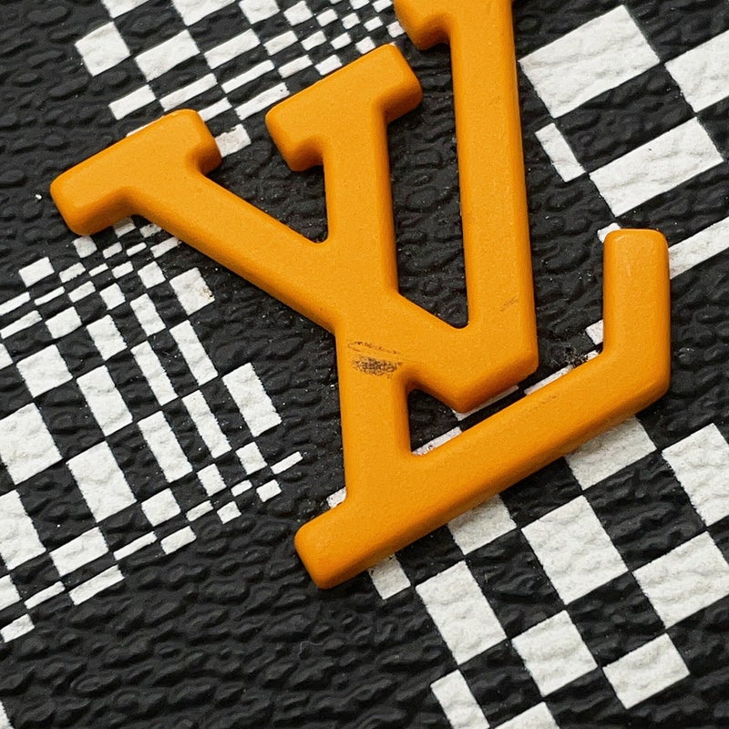 ルイヴィトン ショルダーバッグ ダミエ・ディストーテッド スティーマー XS N60453 LOUIS VUITTON 2way 黒 ブラック