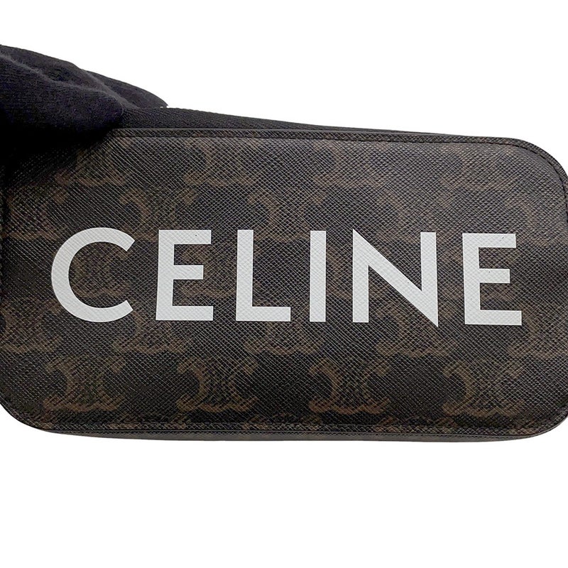 セリーヌ ショルダーバッグ ホリゾンタル PVC レザー 10L272DM5 CELINE バッグ ポーチ