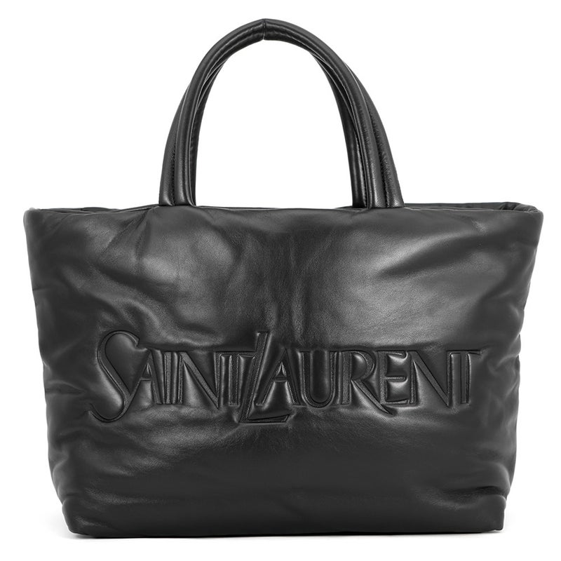 サンローランパリ トートバッグ ロゴ レザー 756269 SAINT LAURENT PARIS バッグ 黒