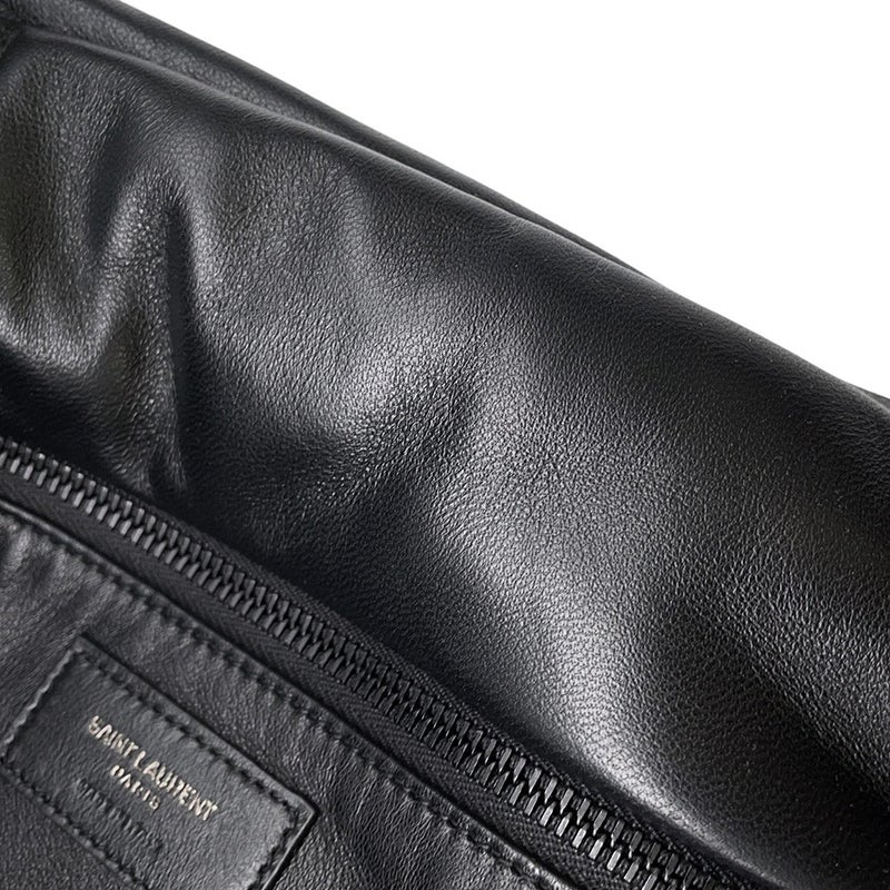 サンローランパリ トートバッグ ロゴ レザー 756269 SAINT LAURENT PARIS バッグ 黒