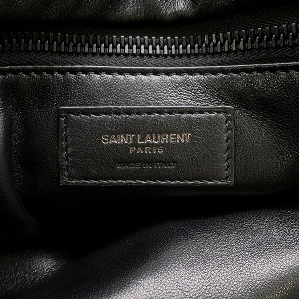 サンローランパリ トートバッグ ロゴ レザー 756269 SAINT LAURENT PARIS バッグ 黒