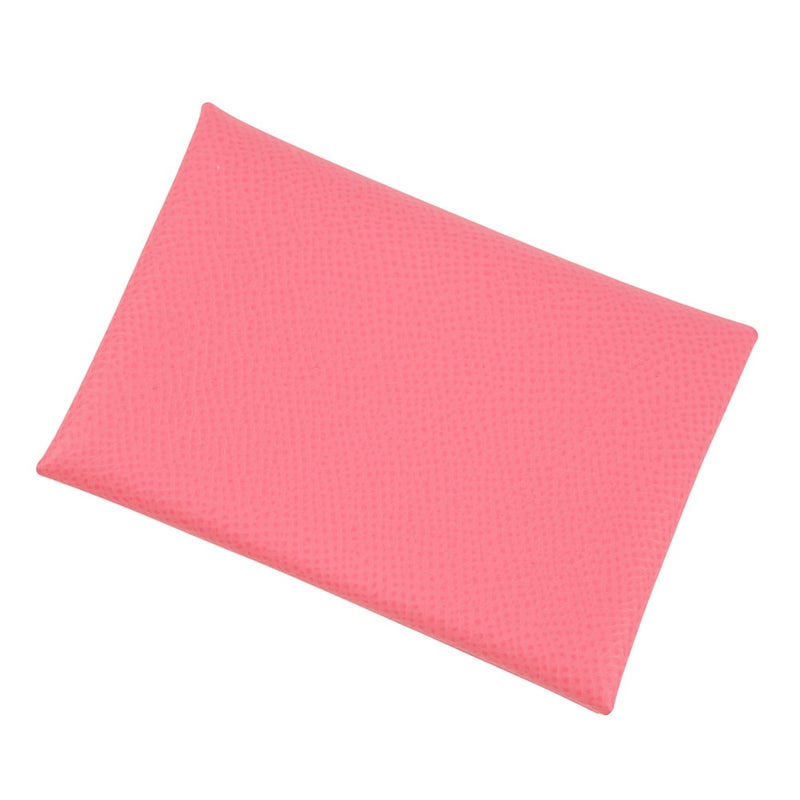 エルメス コインケース カルヴィ デュオ ローズアザレ/シルバー金具 エプソン B刻印 財布