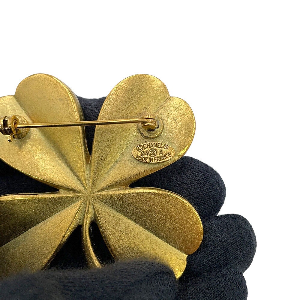 シャネル ブローチ ココマーク クローバー 94A CHANEL アクセサリー
