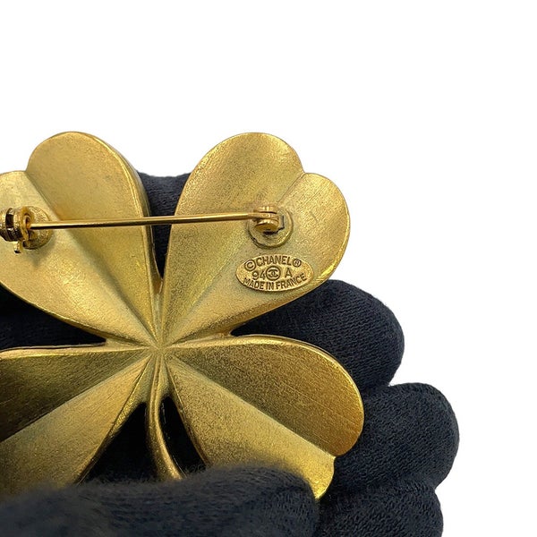 シャネル ブローチ ココマーク クローバー 94A CHANEL アクセサリー