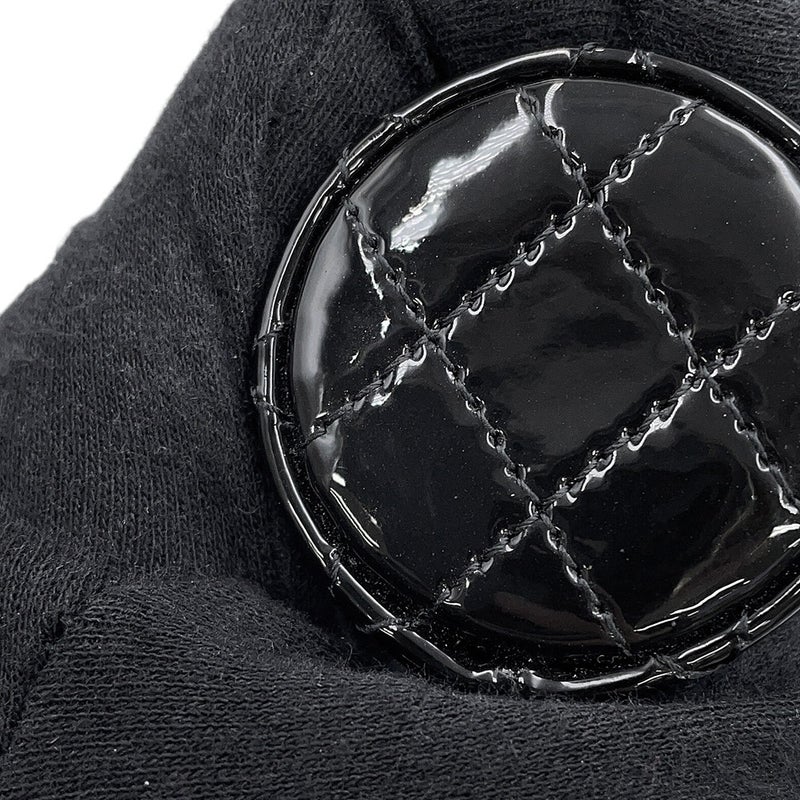 シャネル リップケース マトラッセ チェーンストラップ付 パテントレザー AP1572 CHANEL 黒