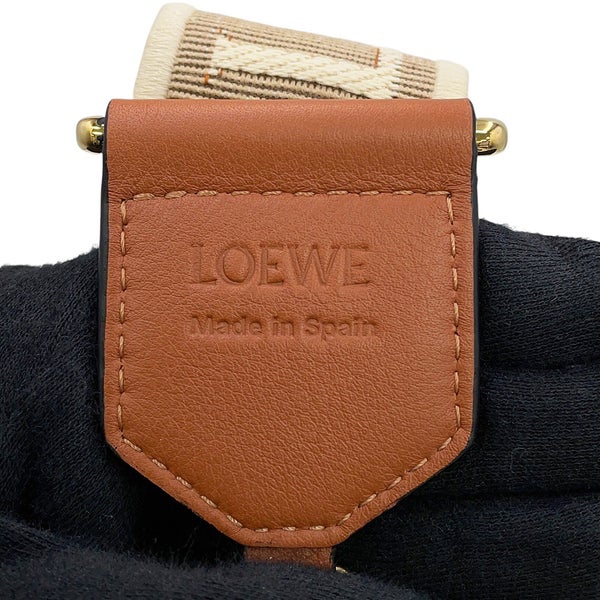 ロエベ ショルダーストラップ アナグラム ジャカード レザー C073T87X01 LOEWE