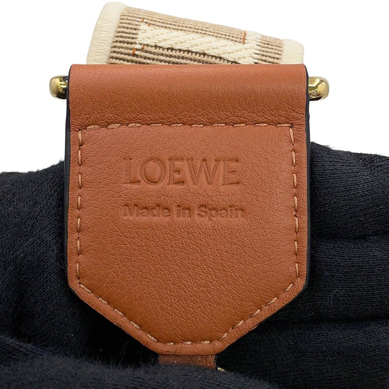 ロエベ ショルダーストラップ アナグラム ジャカード レザー C073T87X01 LOEWE